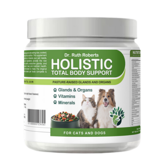 Holistic Total Body Support – Multivitamin & Glandular Support for Dogs and Cats