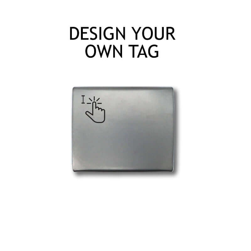 Custom Dog Tags Engraved - Silent Dog Tag