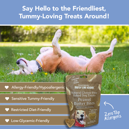 Marcy's Pet Kitchen® - 'On-The-Go' All-Natural, Vegan Peanut Butter Biscuit