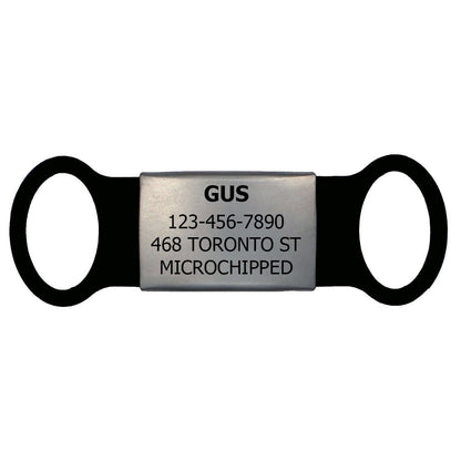 Minimalist Designs Engraved - Silent Dog Tag