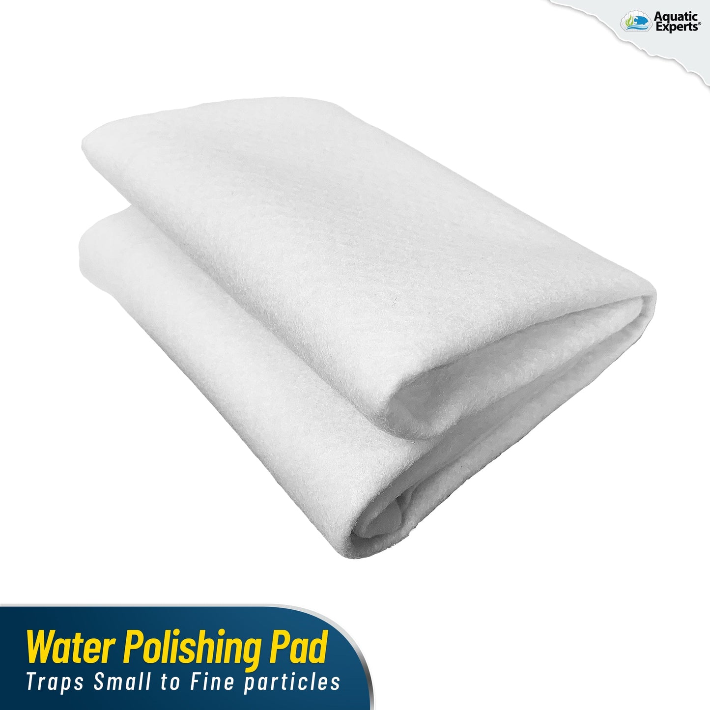 Aquarium Bundle - ClassicBlue 12" x 72" + Polishing Pad Filter Pad 100 Micron 1 pack