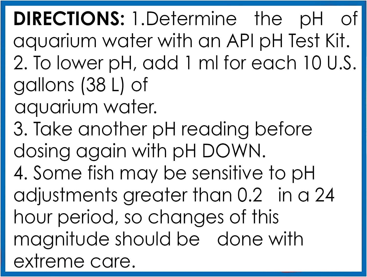 Aquarium Pharmaceuticals 30B pH Down Adjuster - 16 Oz for Perfect Aquarium Balance!