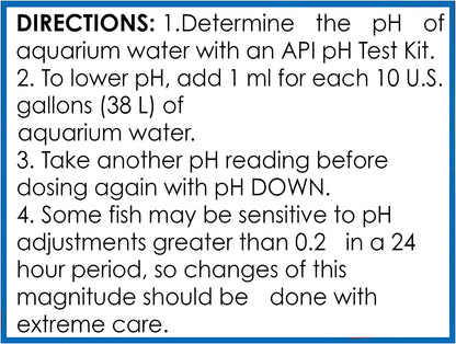 Aquarium Pharmaceuticals 30B pH Down Adjuster - 16 Oz for Perfect Aquarium Balance!