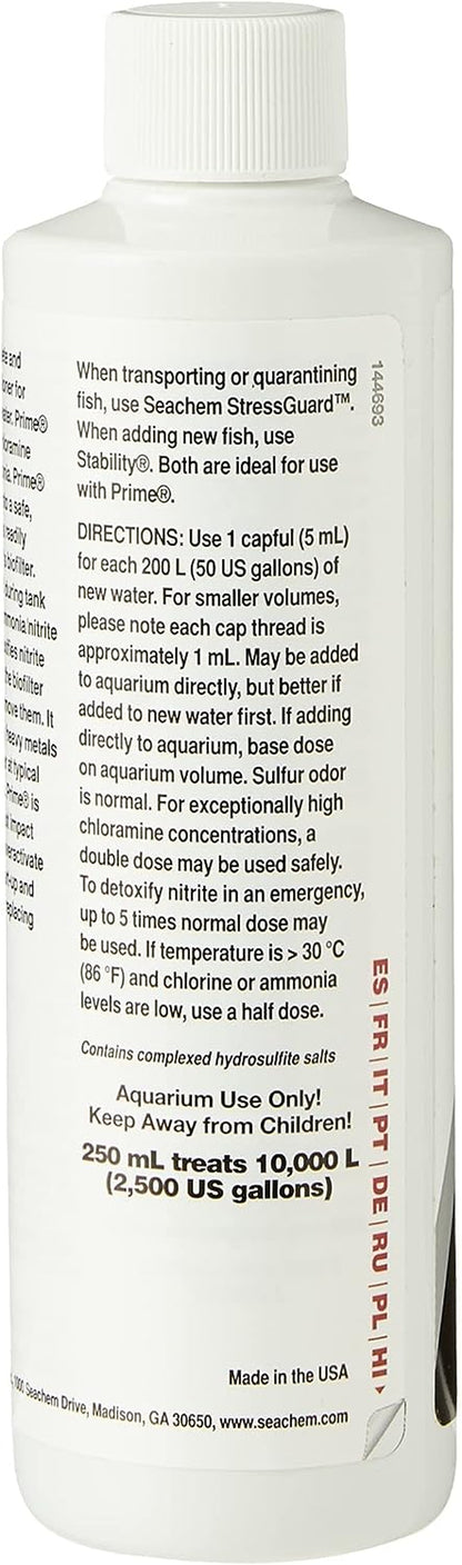 Prime Fresh and Saltwater Conditioner - Chemical Remover and Detoxifier 250ML