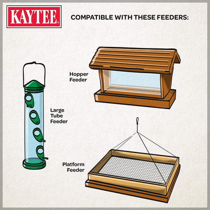 Premium Wild Bird Food Blend - 9.75 lb for Cardinals, Finches, Chickadees & More!