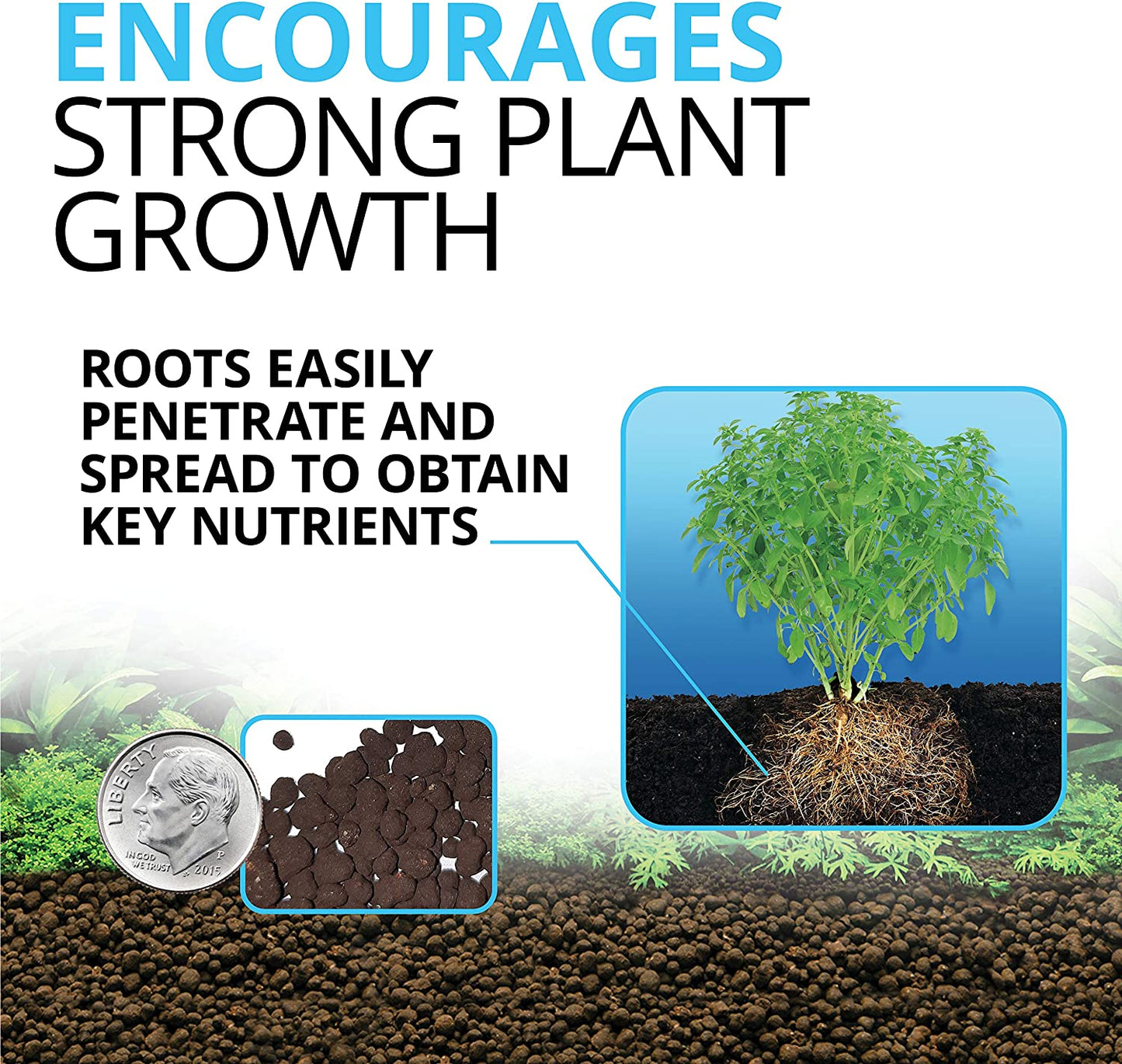 Premium Plant and Shrimp Stratum for Freshwater Aquariums - 8.8 lbs of Ideal Substrate for Thriving Plant Growth and Balanced pH