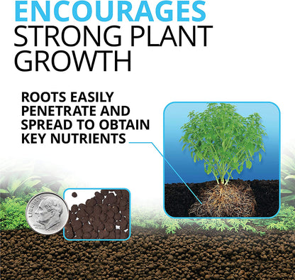 Premium Plant and Shrimp Stratum for Freshwater Aquariums - 8.8 lbs of Ideal Substrate for Thriving Plant Growth and Balanced pH