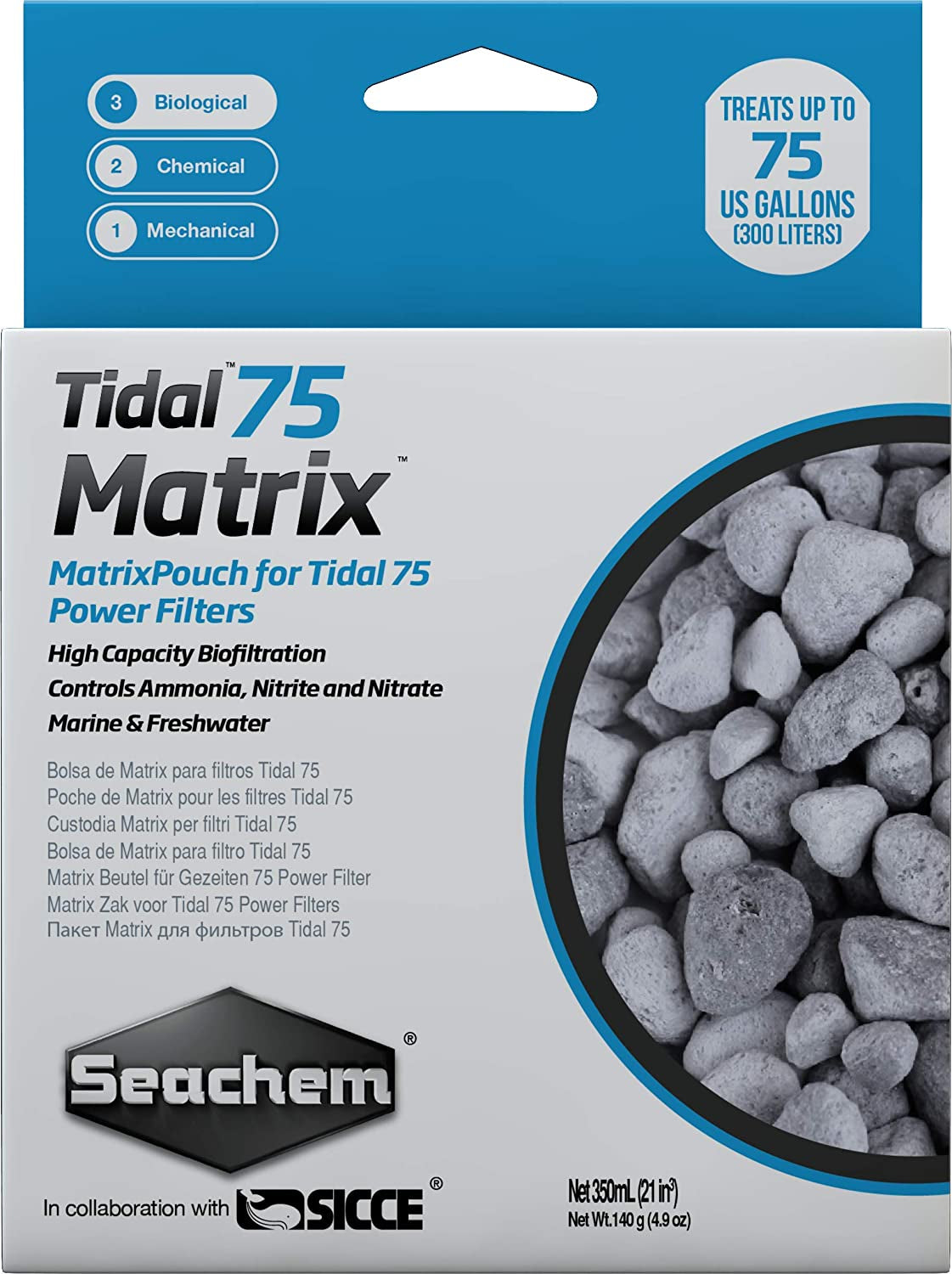 Laboratories 6507 350 Ml 75 Matrix Tidal Filter