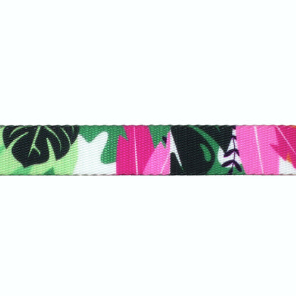 Custom Dog Collars Wild Plants Engraved - Pet ID Tag