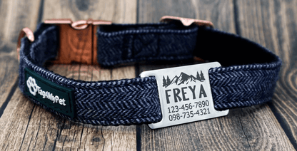 Freya Silent Design Engraved - Silent Dog Tag