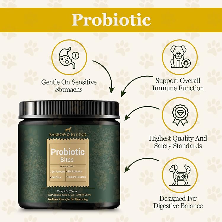 Probiotic Bites for Dogs – Gut Health & Digestive Support