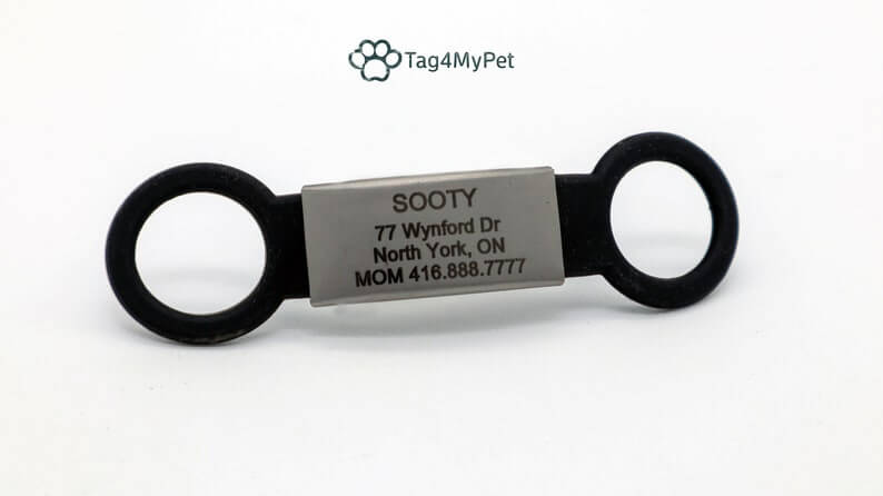 Minimalist Designs Engraved - Silent Dog Tag