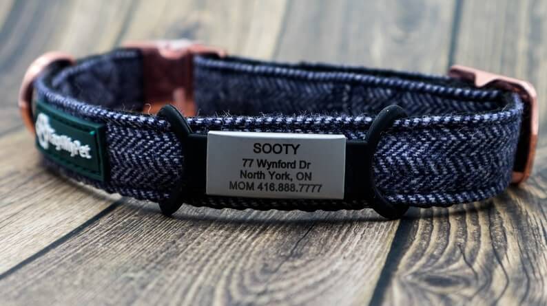 Minimalist Designs Engraved - Silent Dog Tag