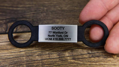 Minimalist Designs Engraved - Silent Dog Tag